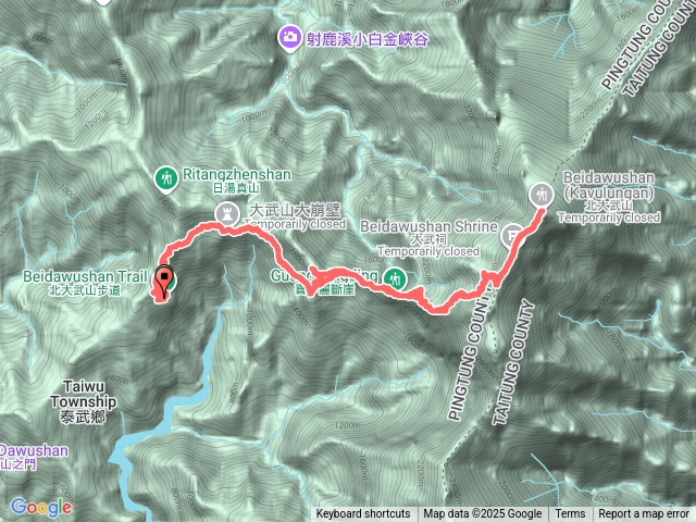 3D2Y北大武 + 順檢西大武 (新山鹿)