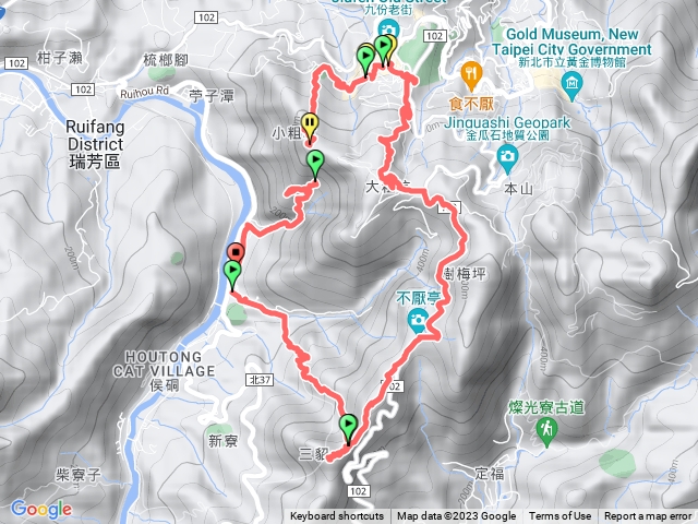 金字碑九分小粗坑