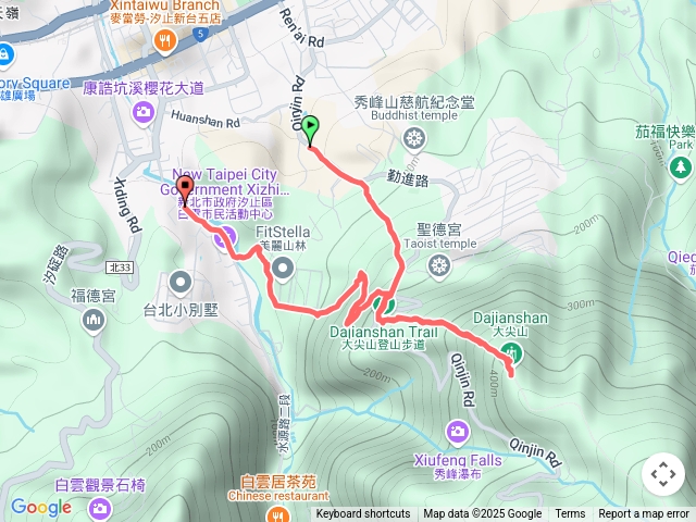 勤進路大尖山美麗山林