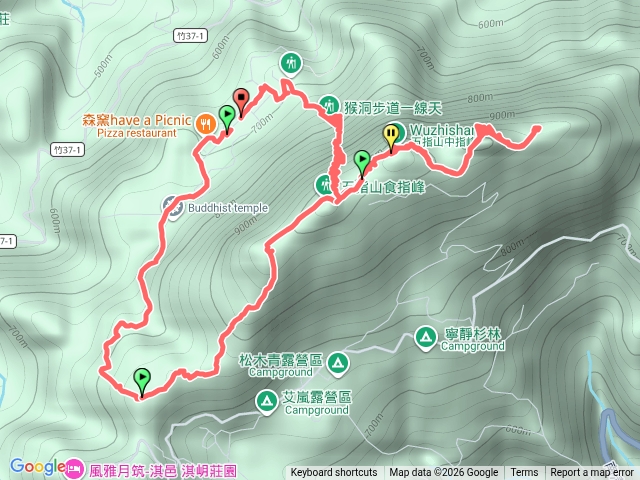 小百岳30-五指縱走下切預覽圖
