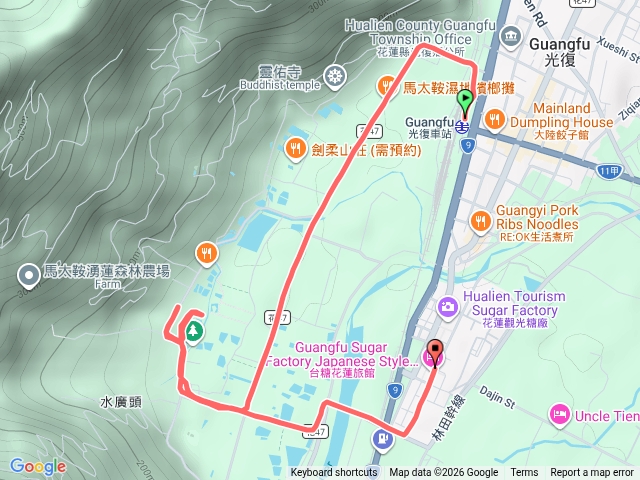  2026 花蓮山海騎遇記 | Hualien Ride Journal光復濕地生態線202605011452