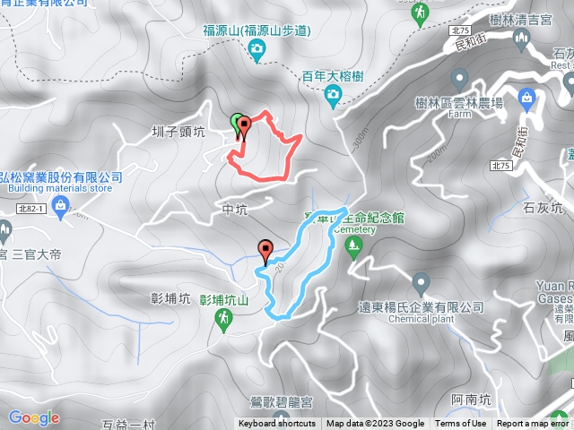 20230608-9妙音寺南線-望湖山步道-中坑步道-中坑福德宮O型