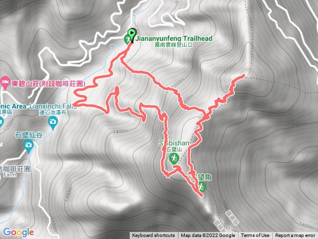 嘉南雲峰石壁山