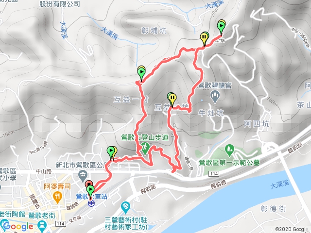 鶯歌：鶯歌石步道~牛灶坑山~孫龍步道