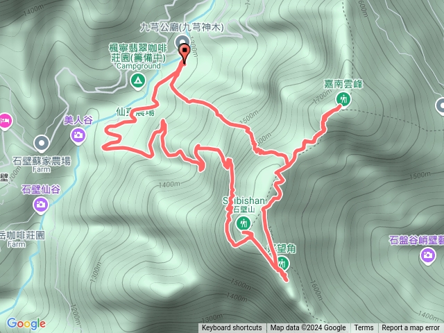 小百岳集起來嘉南雲峰、石壁山登山步道20241012112635預覽圖