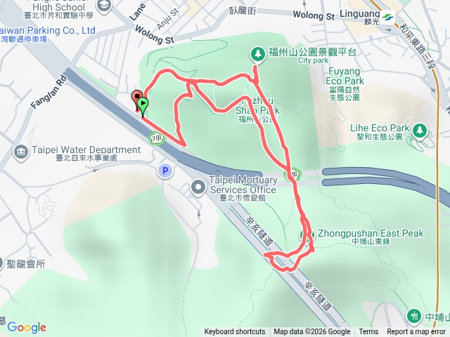 中埔山東、主峰、福州山O型(青峰公園啟登、含攀岩)預覽圖