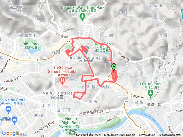 1101116大湖公園 金湖路 康寧國小  國醫中心 麗湖國小