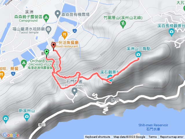 溪州山（2M走山）