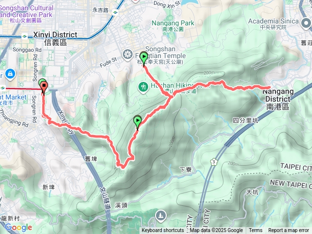 三進三出九五峰