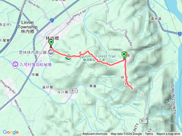 龍過脈步道