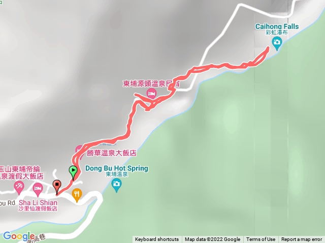 1/1/2022 東埔彩虹吊橋/瀑布