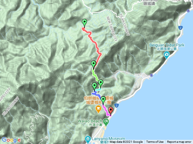 淡蘭中路-坪溪、象寮、石空古道(坪溪到外澳車站)