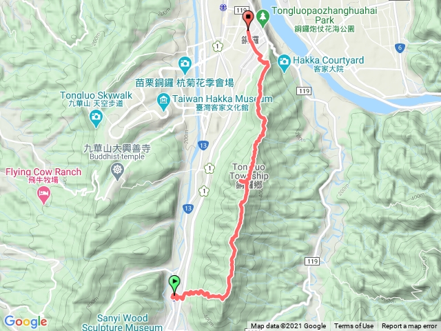 三義火車站三員縱走銅鑼火車站