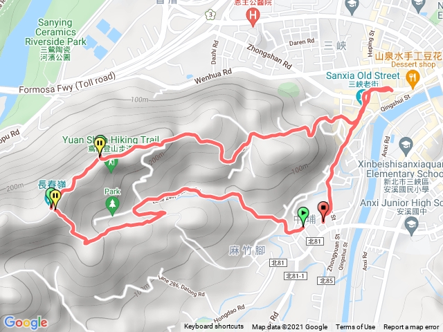鳶山環山路徑