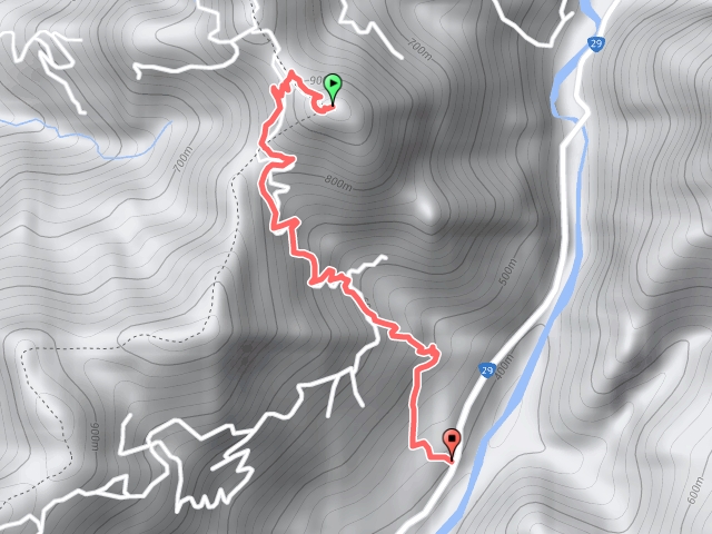 西阿里關山東登山口