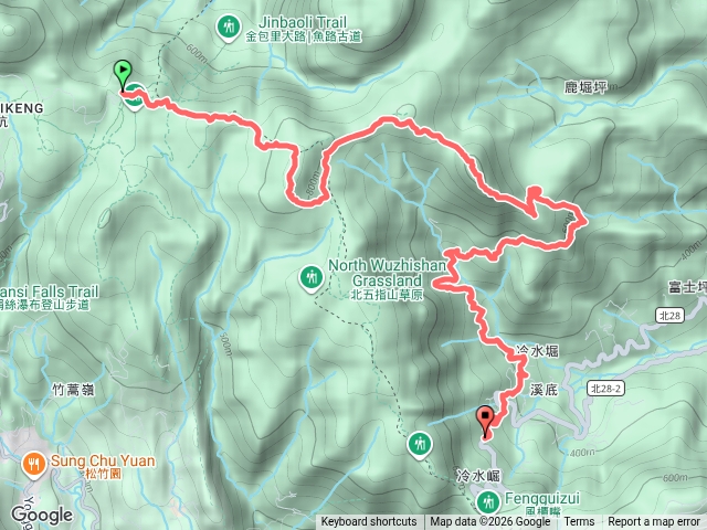 擎天崗/富士古道/大尖山/富士坪山/瑞泉古道預覽圖