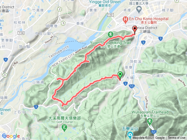 台北天際線第九段 二鬮山 鳶山U型縱走