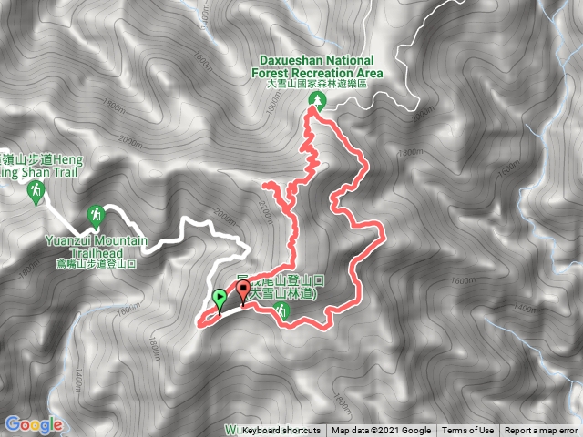 稍來山步道