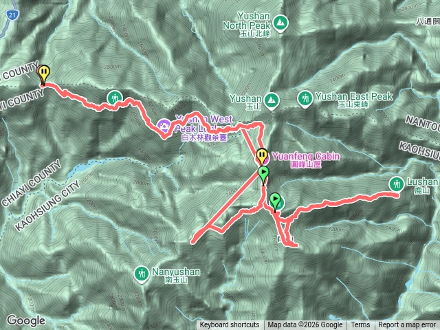 玉山後四峰預覽圖