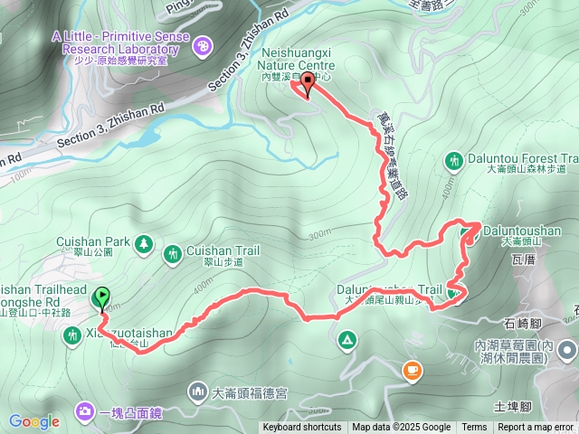 大崙頭山.大崙尾山.小溪頭森林步道1140925
