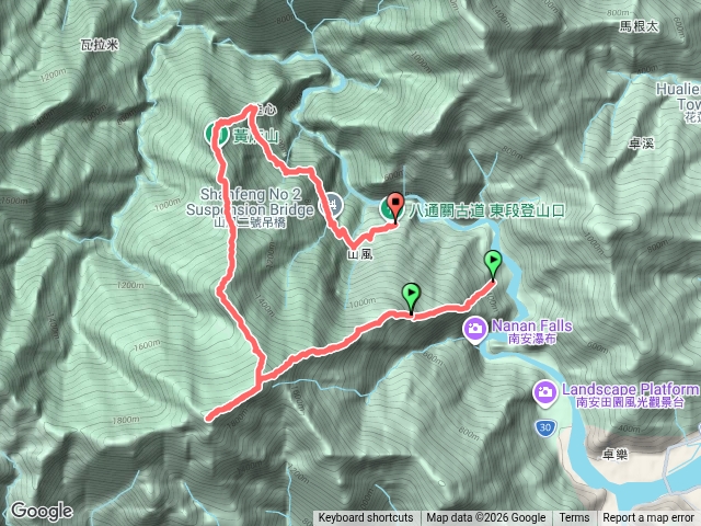 單攻-大里仙山登山步道預覽圖
