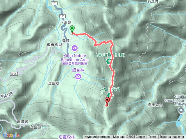 溪頭北嶺步道預覽圖