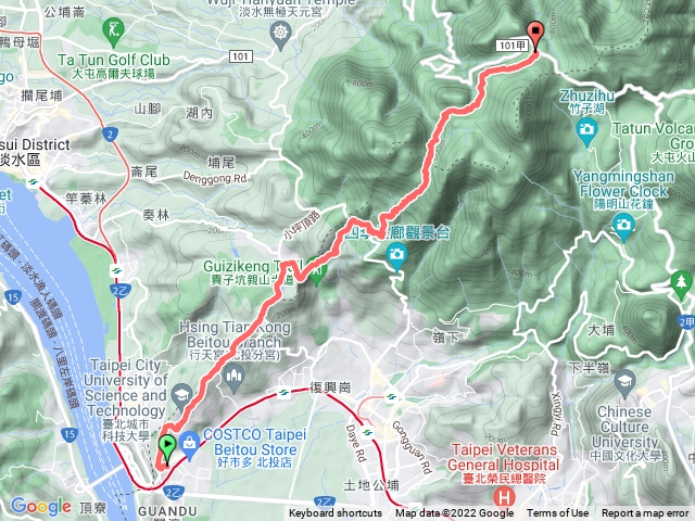 1111231關渡站清天宮二子坪