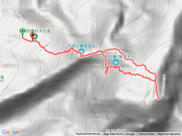 20211026北得拉曼+內鳥嘴山