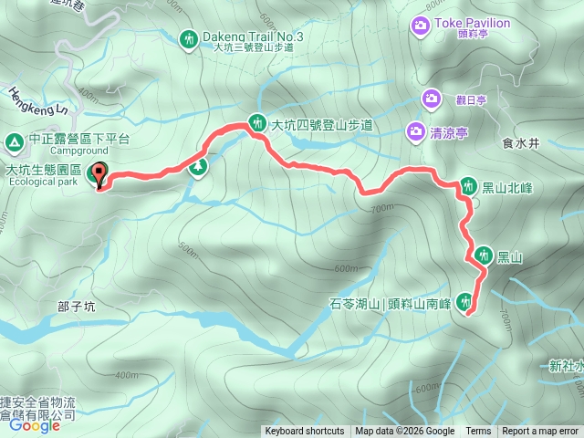 四號步道上黑山、黑山北峰、石笭湖山預覽圖