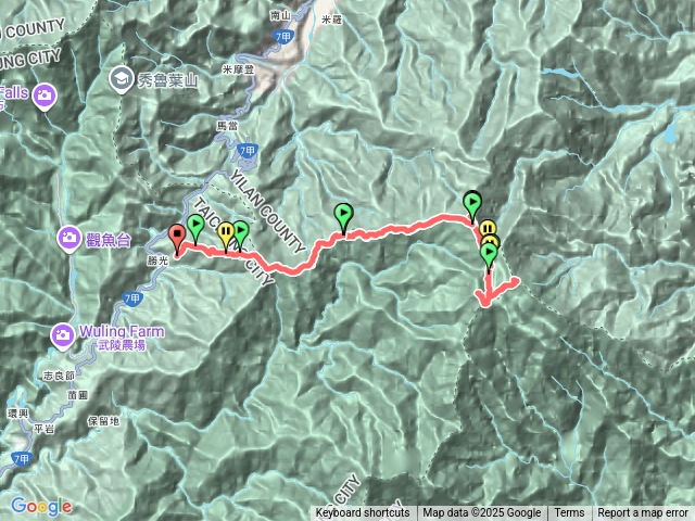 南湖大山四天三夜