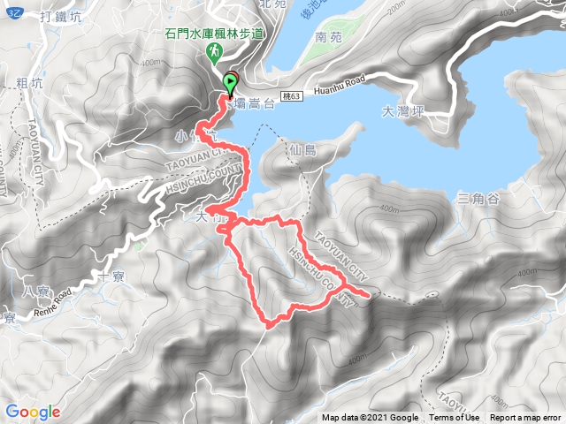 石門水庫依山閣-石牛山-油井窩山P型