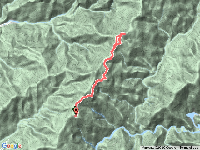 司馬限林道 北坑山