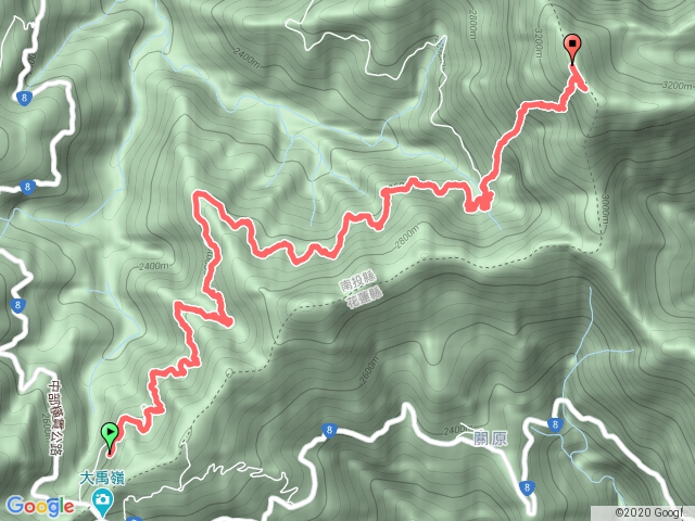 畢祿山（住一晚主稜營地）