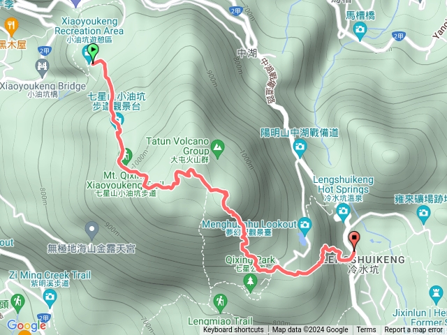 小百岳集起來七星山主峰、東峰步道202402121056