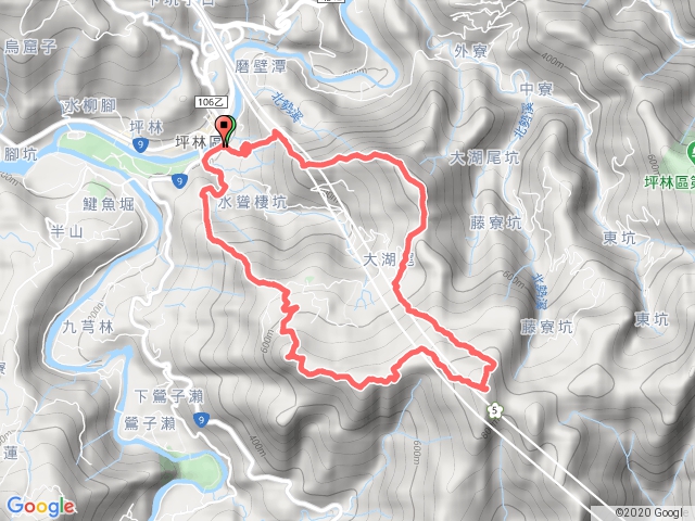 源茂山、和尚髻山Ｏ形山徑