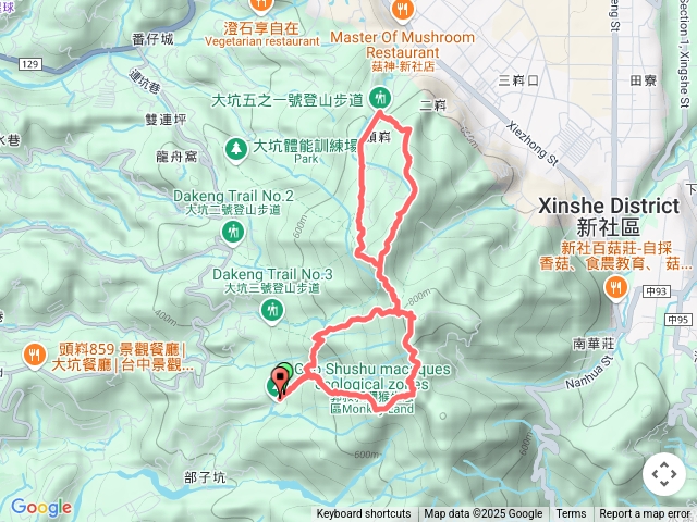 大坑大縱走12345