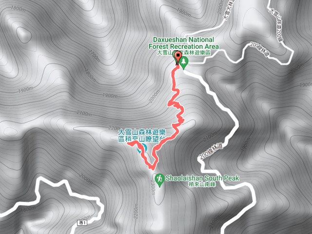 小百岳稍來山國家步道20231207