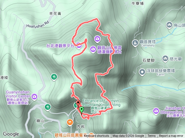 觀音山北橫古道預覽圖