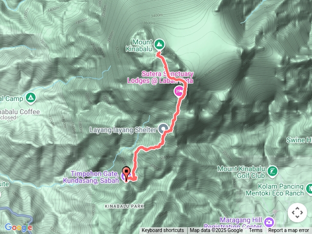 馬來西亞沙巴 京那巴魯山｜兩天一夜