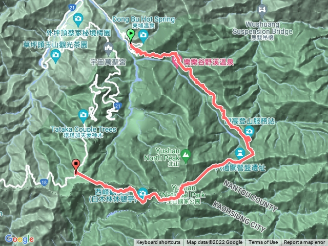 八通關上玉山