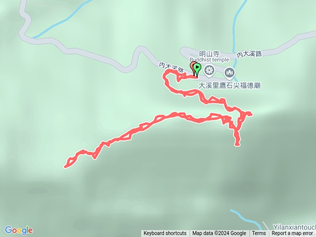 鶯石尖山七兄弟山