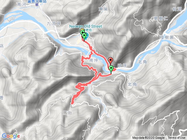 馬胎、南坪古道O走