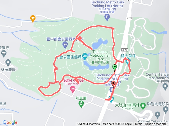 台中都會公園步道