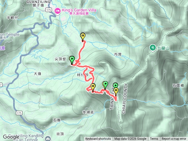 20271017白河大凍山二進⛰️（紫雲殿仙祖廟起登預覽圖