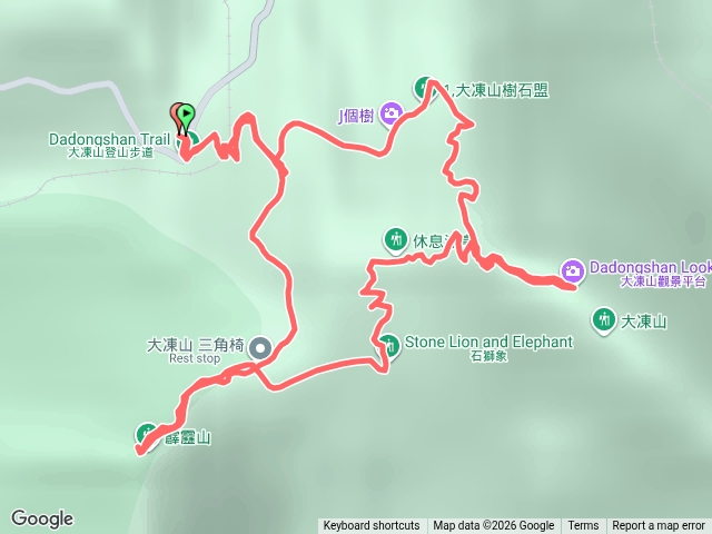 嘉義奮起湖大凍山+霹靂山（從多林停車場起登）二刷預覽圖