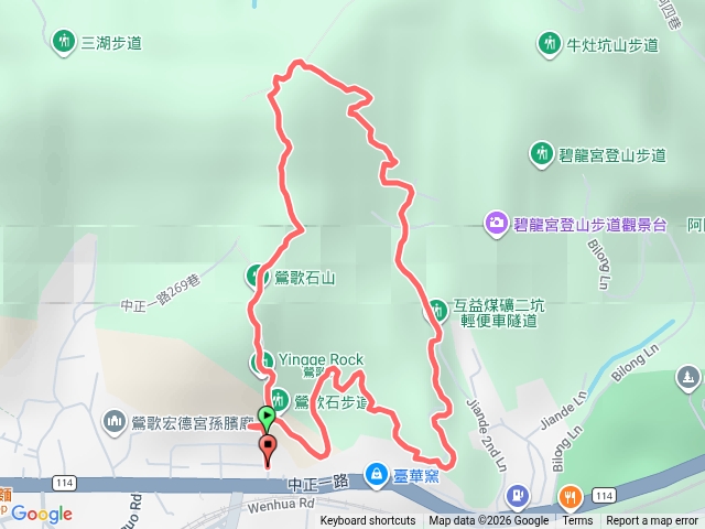 鶯歌石步道小O型路線