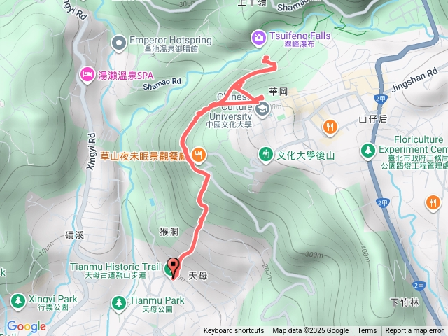 天母水管路步道（中途返回）