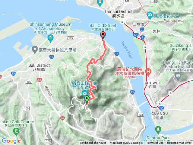 凌雲寺-眾樂園-八里渡船頭