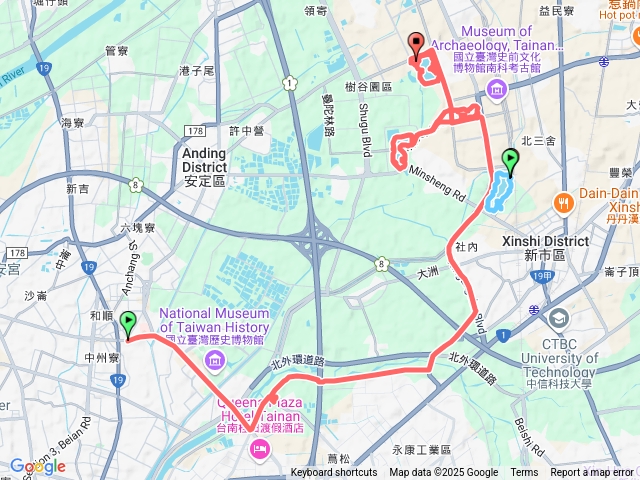 永康糖廠三崁店社遺址+南科4湖