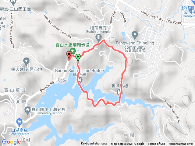 210912寶山水庫環湖步道